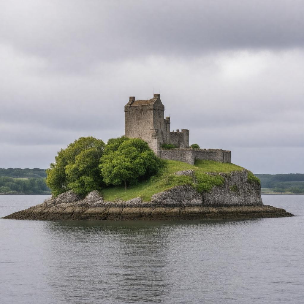 Click to view larger image AI-created image of St Nicholas Island