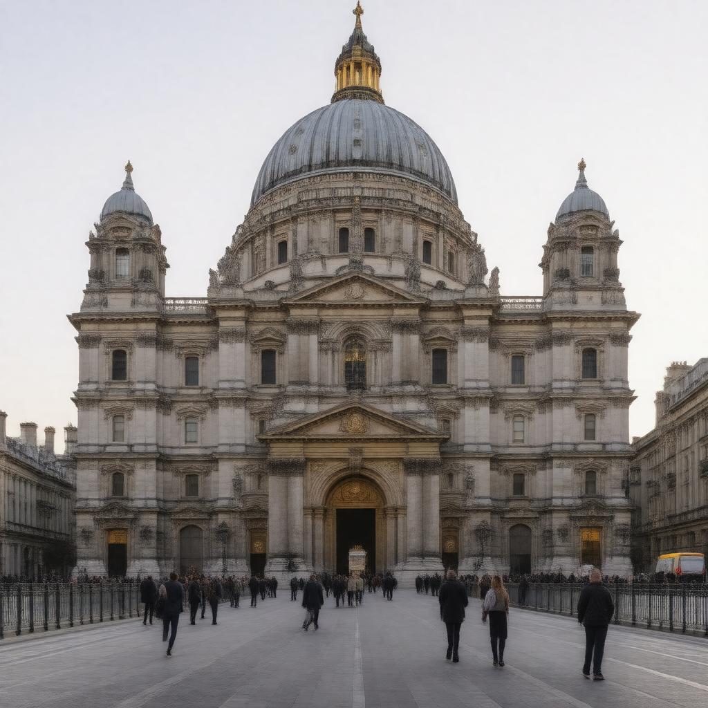 Click to view larger image AI-created image of St Paul's Church