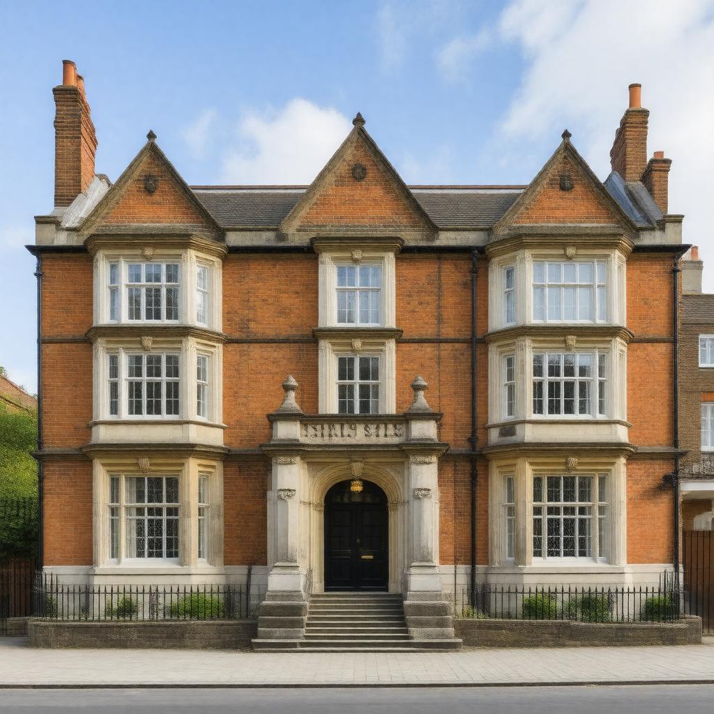 AI-created image of St Paul's Girls' School, London