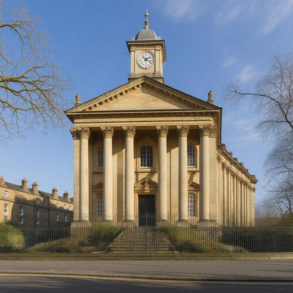 AI-created image of St Philip's Church, Salford