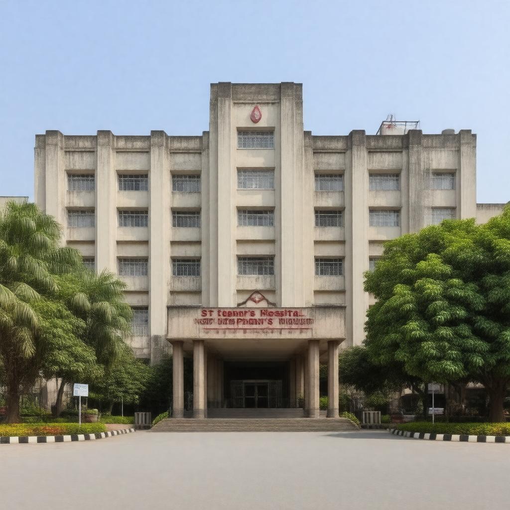 AI-created image of St Stephen's Hospital