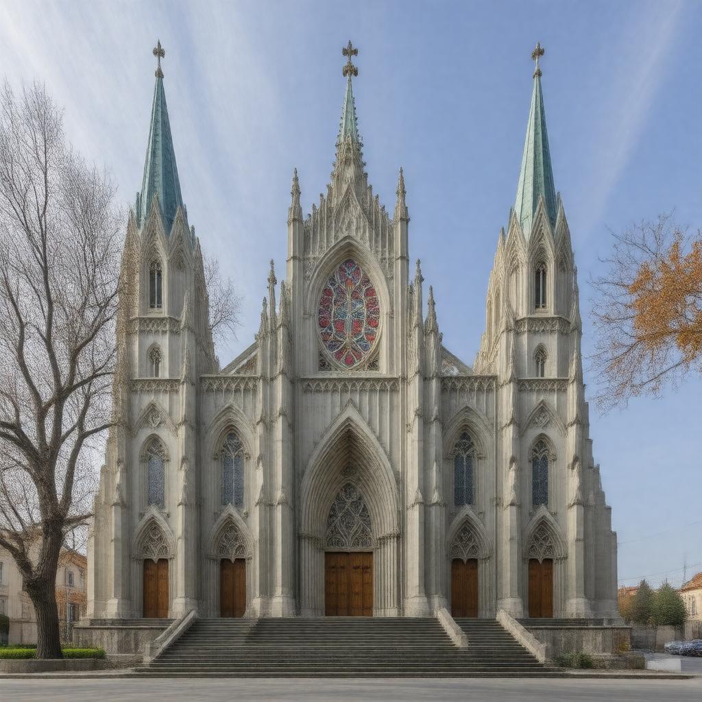AI-created image of St Thomas Church