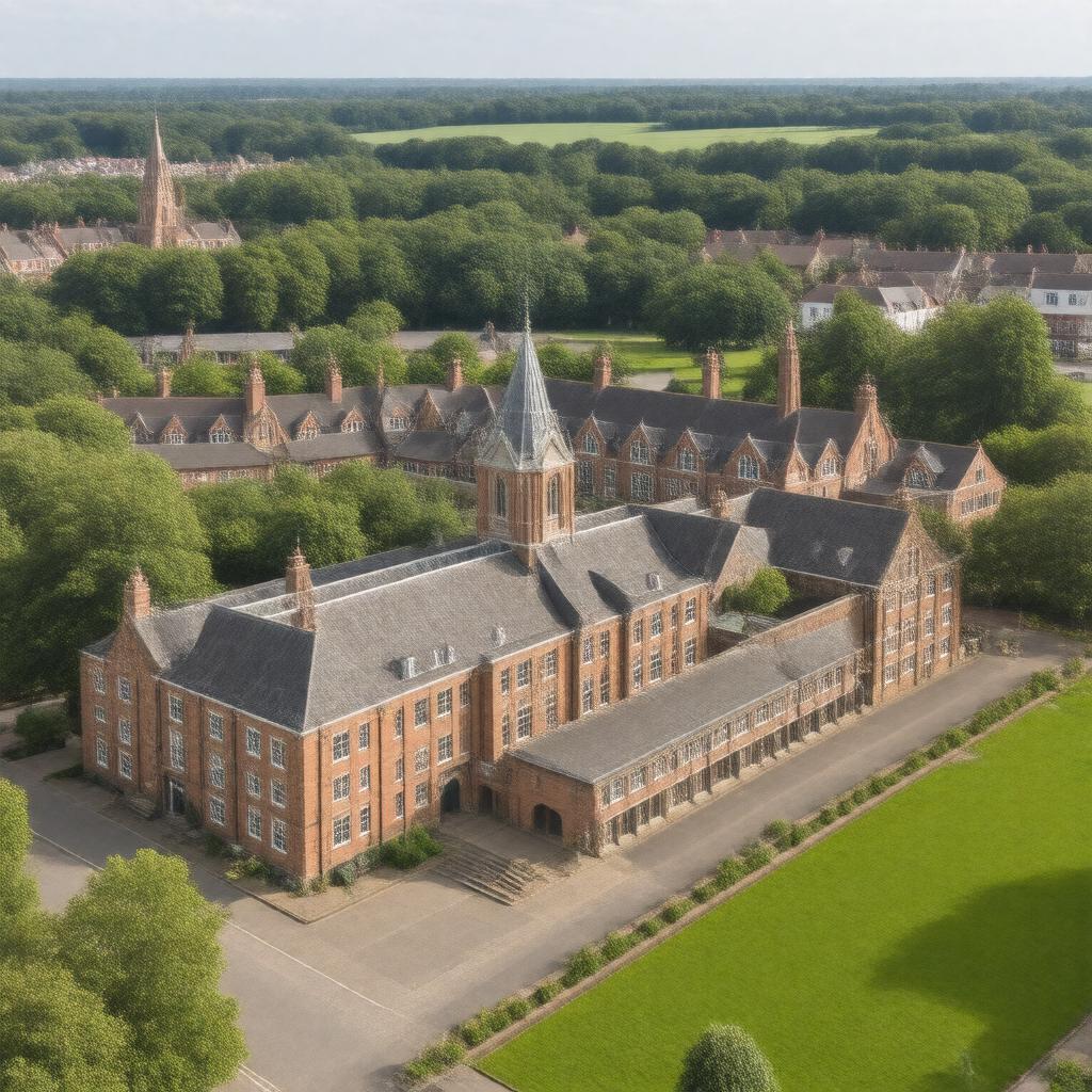 AI-created image of St Thomas More Catholic School