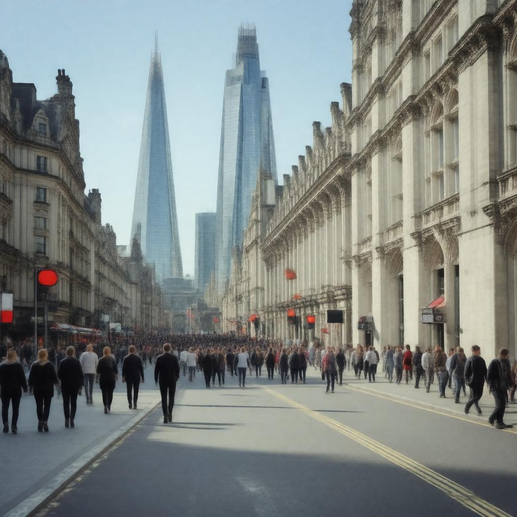 AI-created image of St Thomas Street