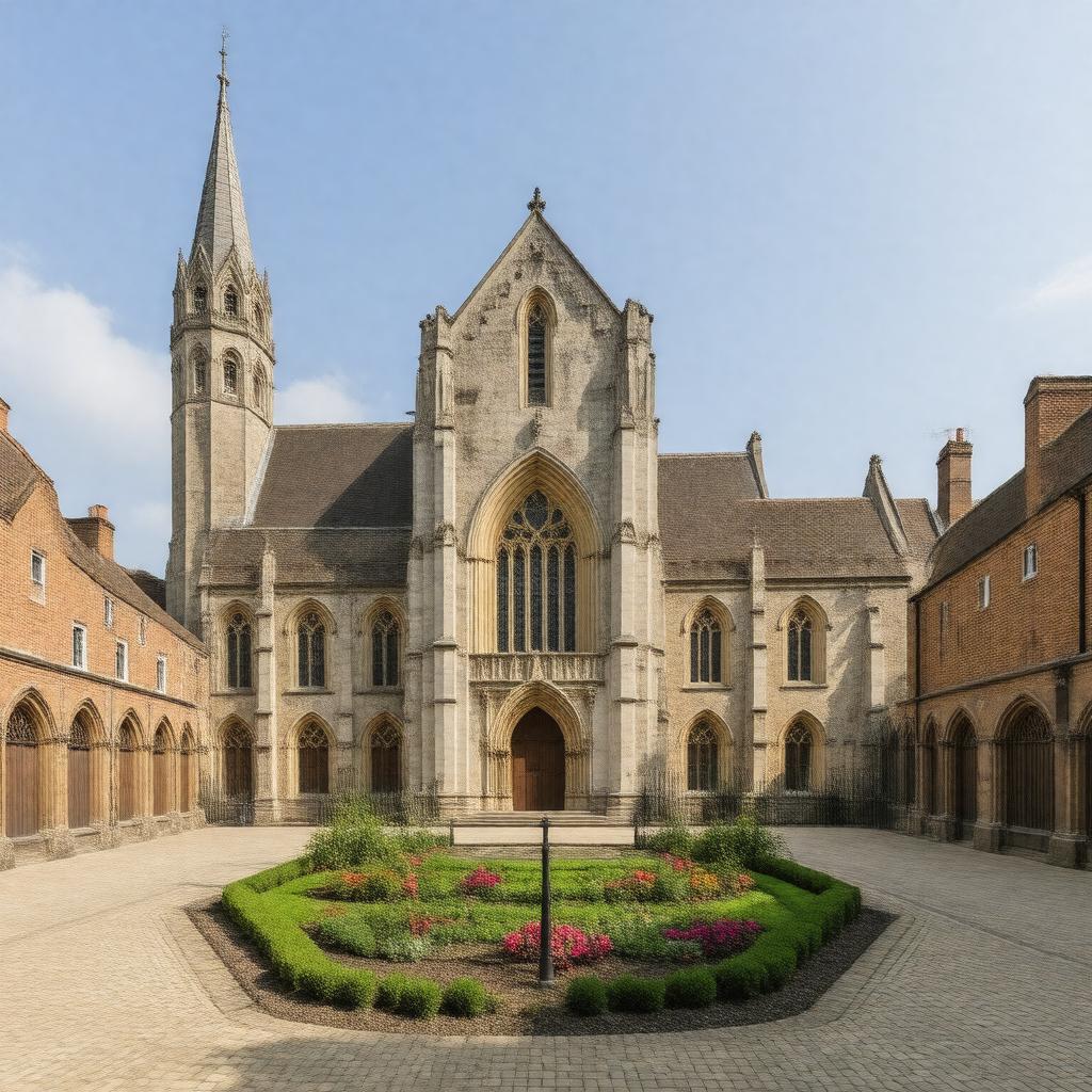 Click to view larger image AI-created image of St Vedast Foster Lane