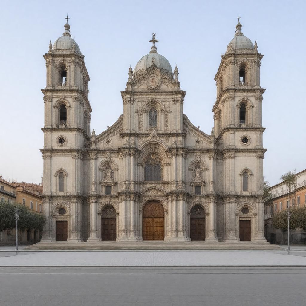AI-created image of St Vincent de Paul Church