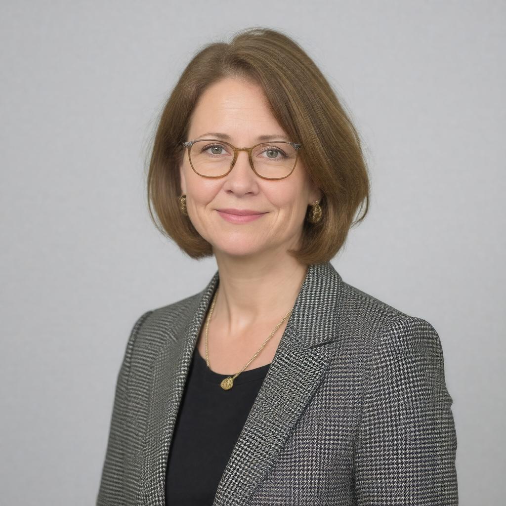 AI-created image of Stacey Woelfel