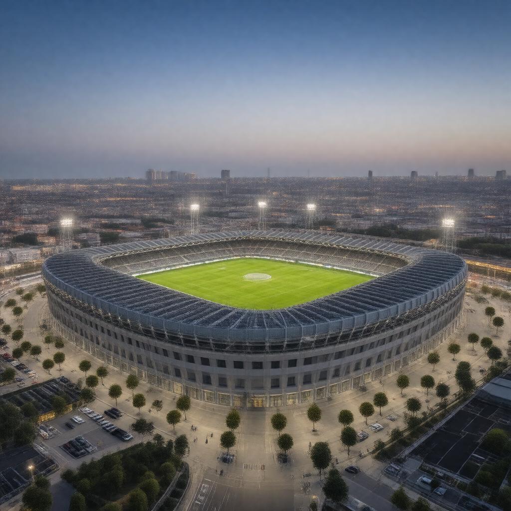 AI-created image of Stade de France