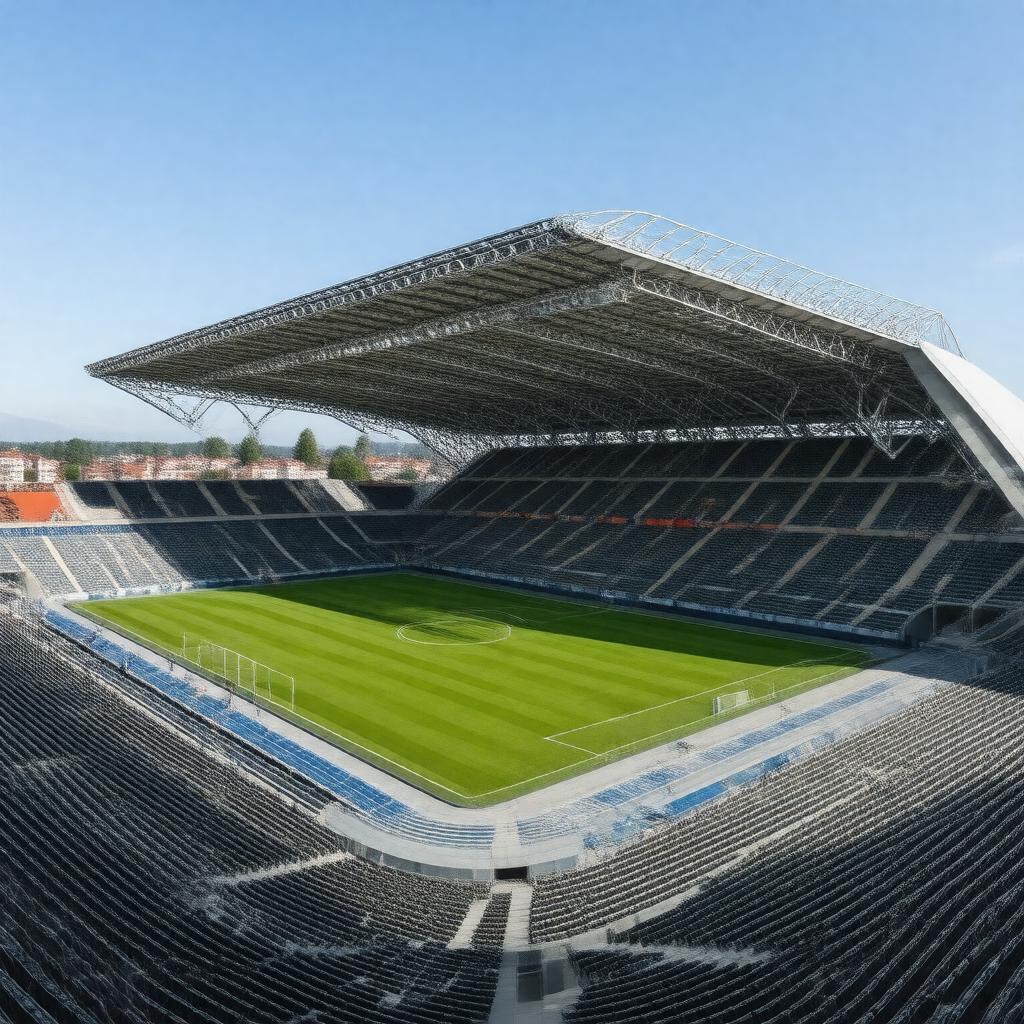AI-created image of Stade de Suisse, Bern