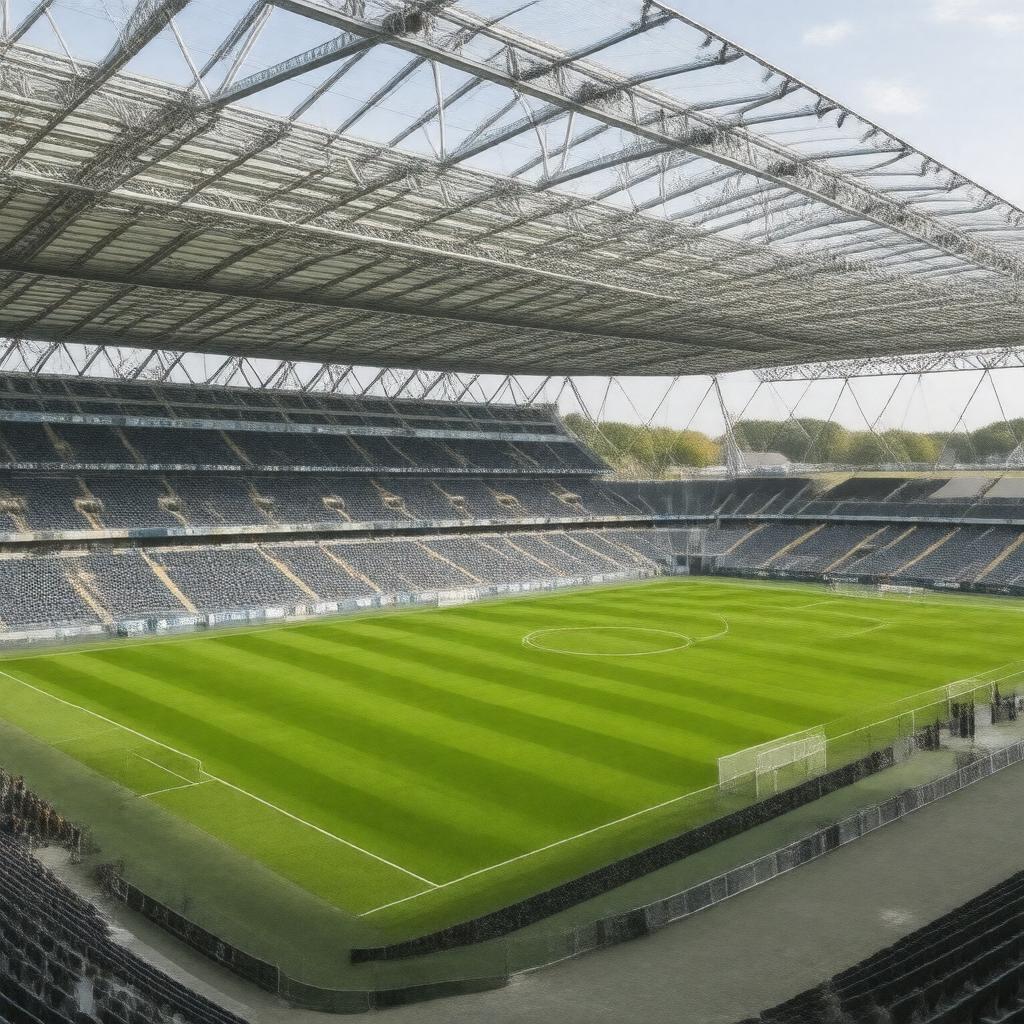 AI-created image of Stadium MK