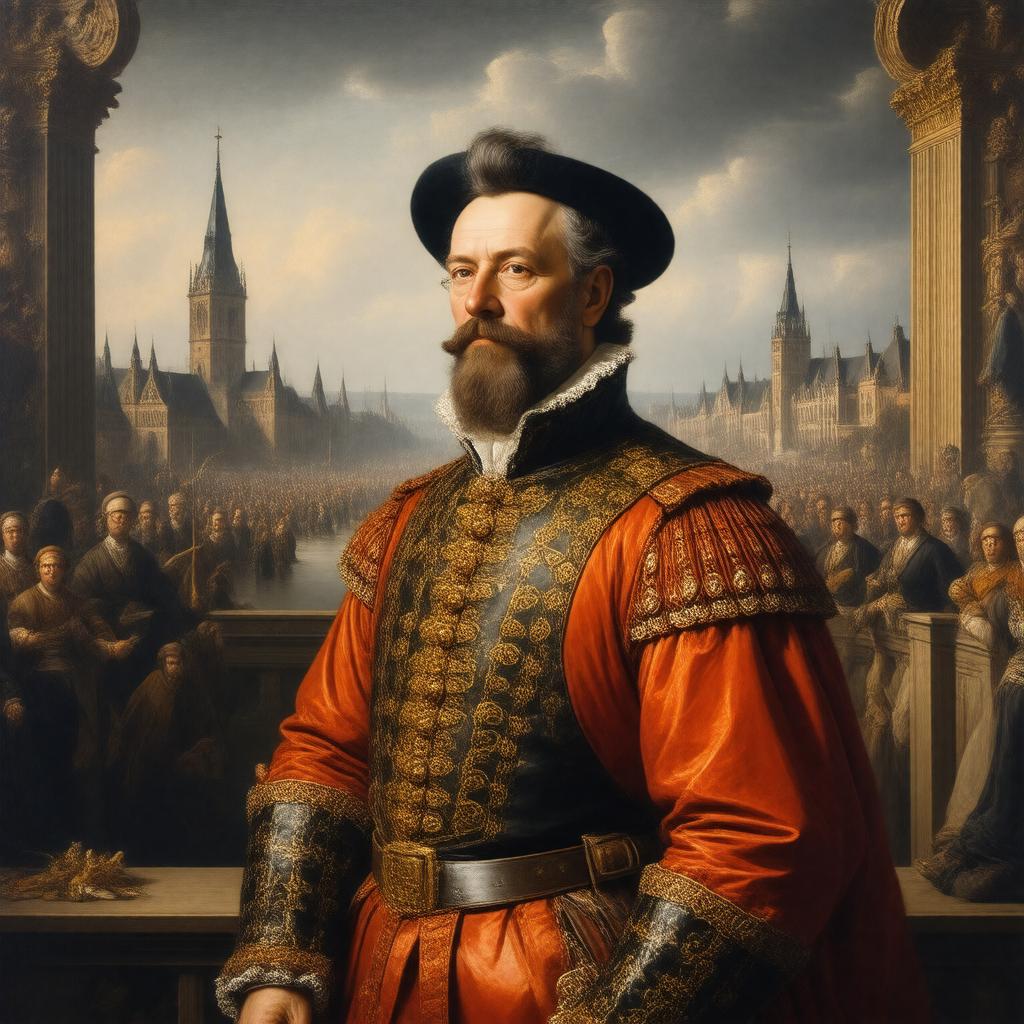 AI-created image of Stadtholder of Utrecht