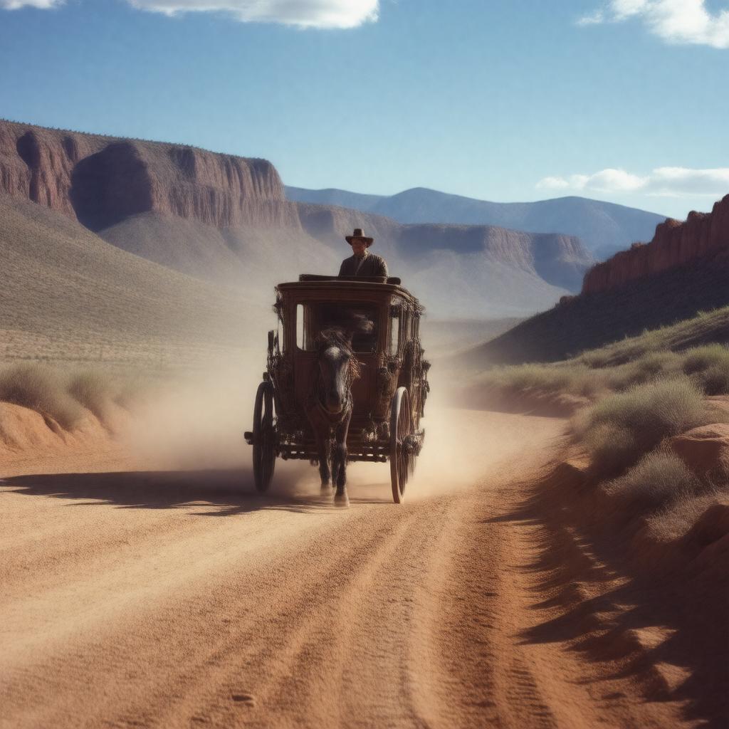 AI-created image of Stagecoach