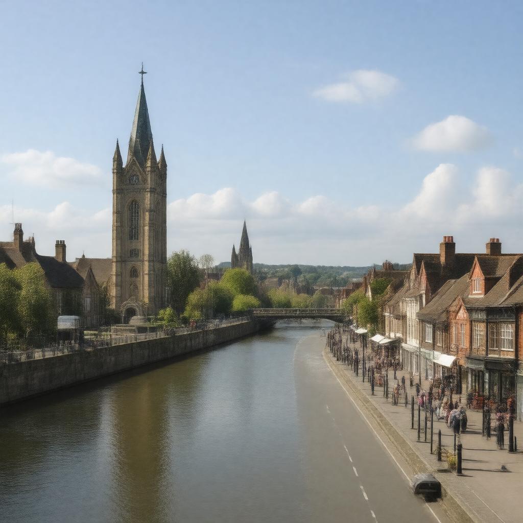 AI-created image of Staines