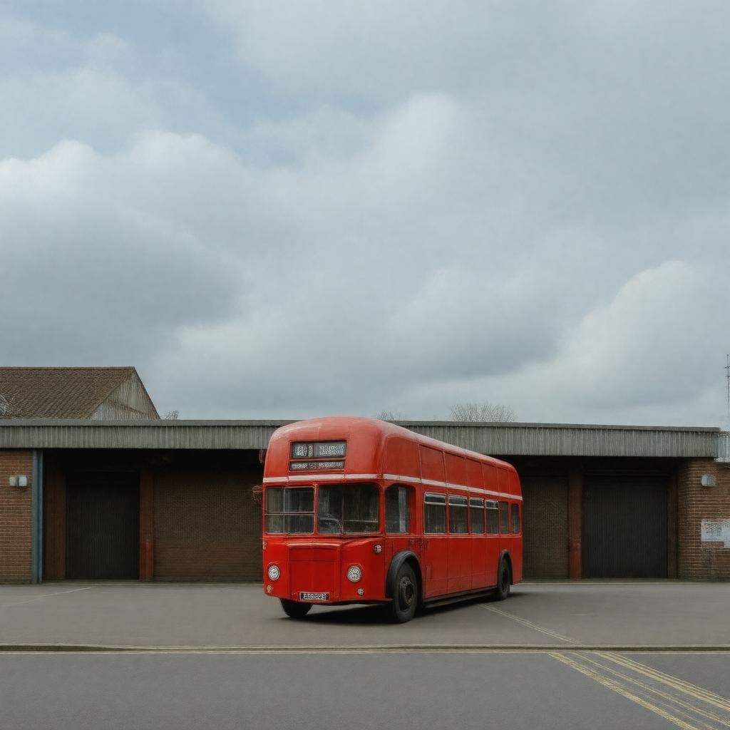 AI-created image of Stamford Brook garage