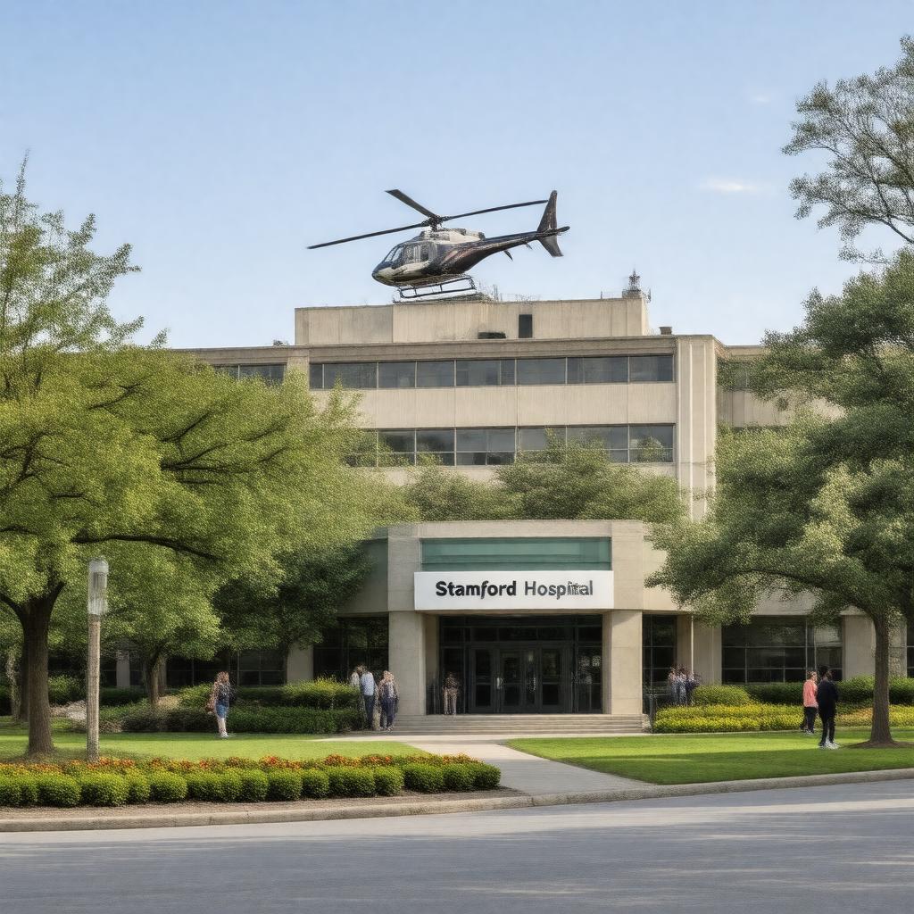 AI-created image of Stamford Hospital