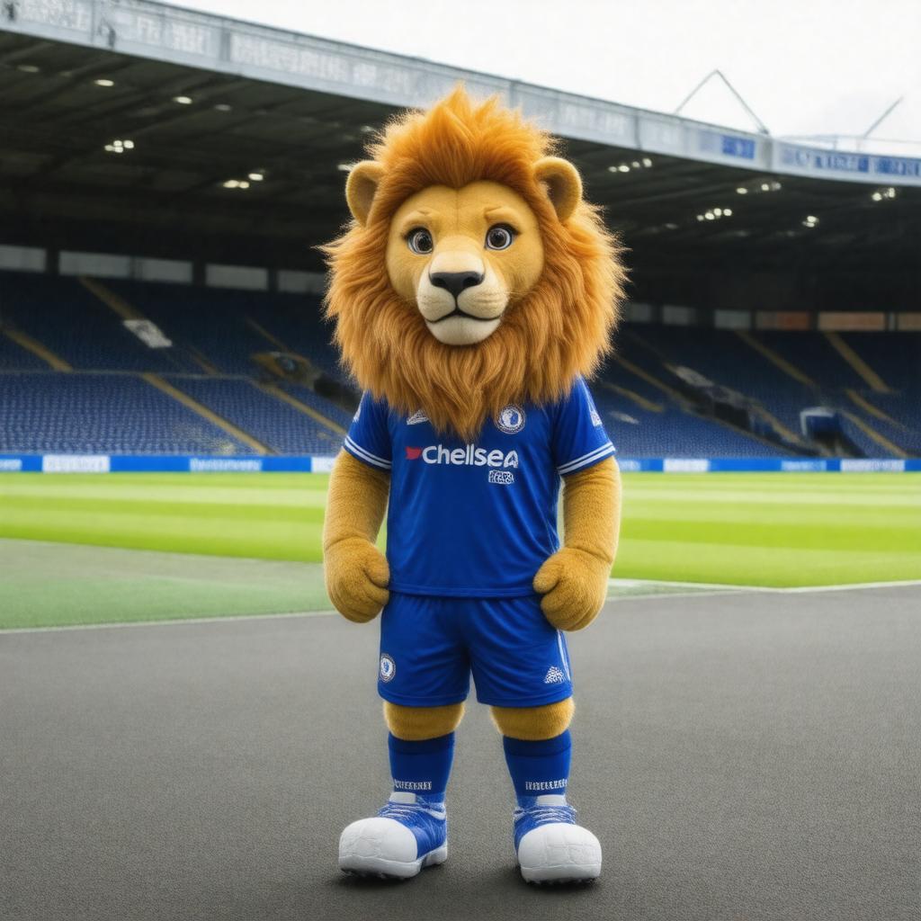 Click to view larger image AI-created image of Stamford the Lion