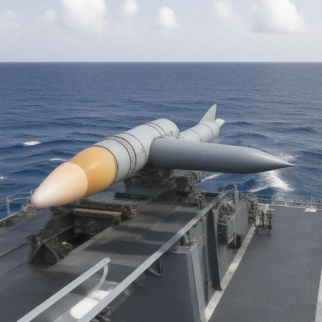 AI-created image of Standard Missile