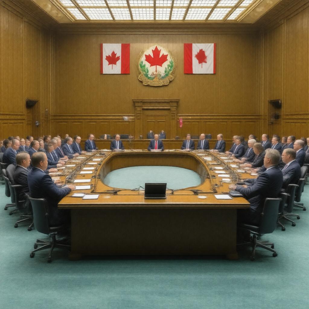 Click to view larger image AI-created image of Standing Committee on Industry, Science and Technology