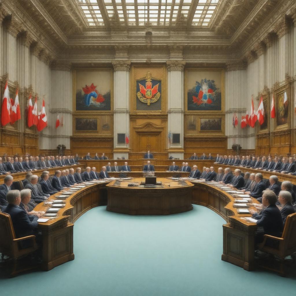 Click to view larger image AI-created image of Standing Committee on Science and Research
