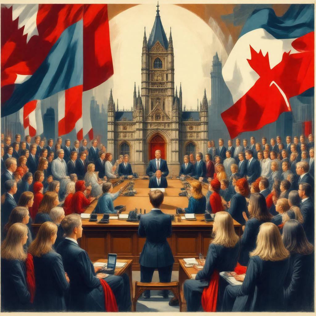 Click to view larger image AI-created image of Standing Committee on Status of Women