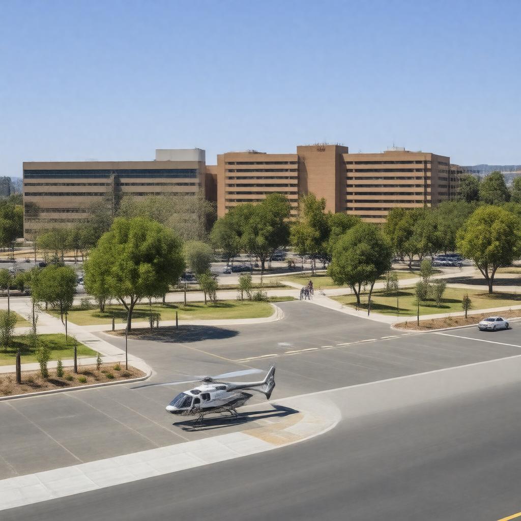 AI-created image of Stanford Health Care