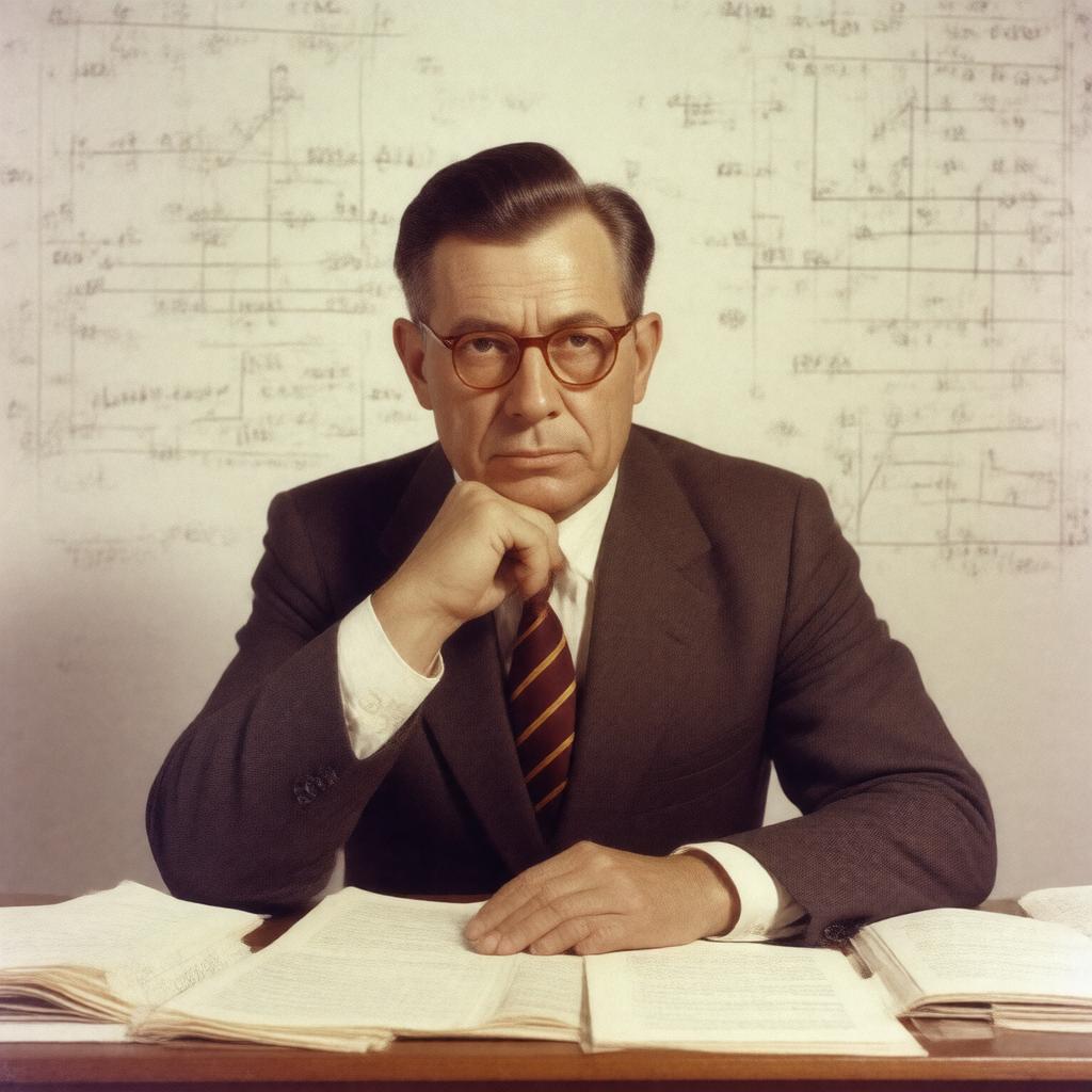 AI-created image of Stanislaw Ulam