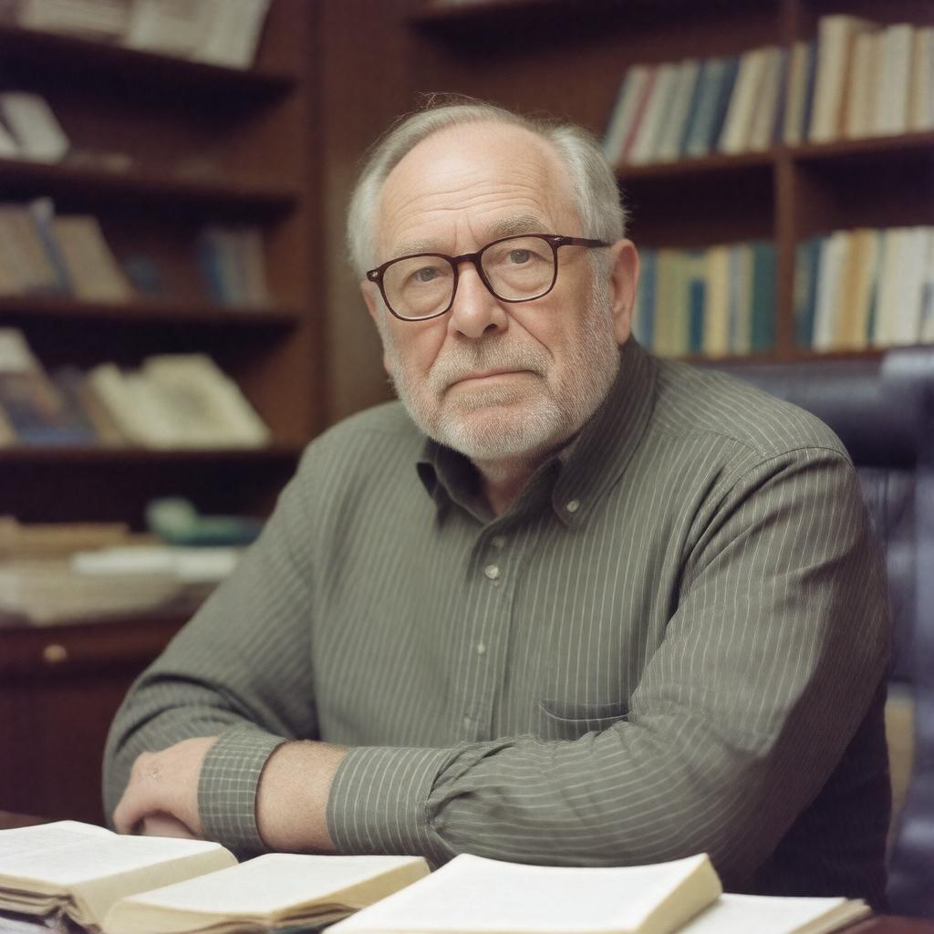 AI-created image of Stanley Cavell