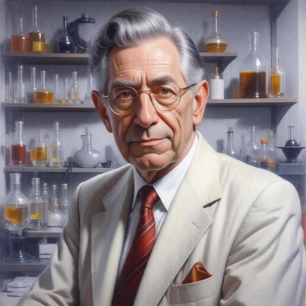 AI-created image of Stanley Cohen