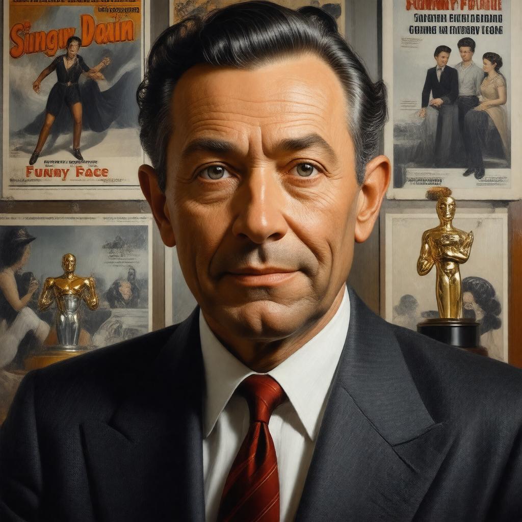 AI-created image of Stanley Donen