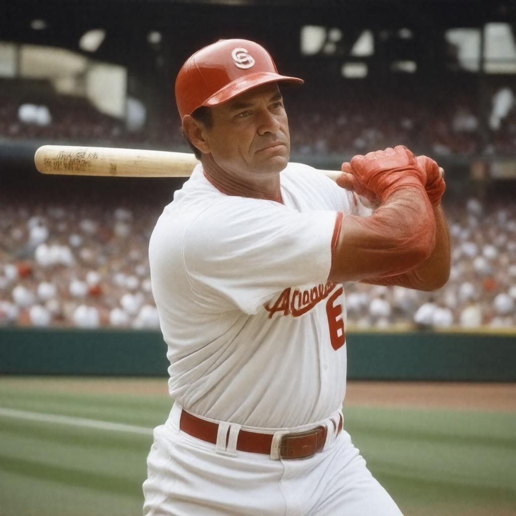 AI-created image of Stanley Frank Musial