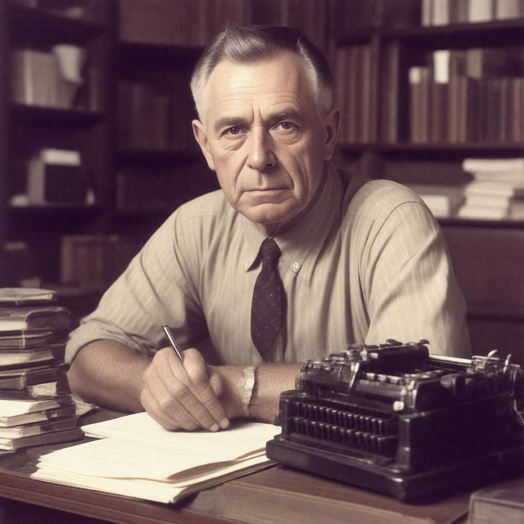 AI-created image of Stanley G. Weinbaum