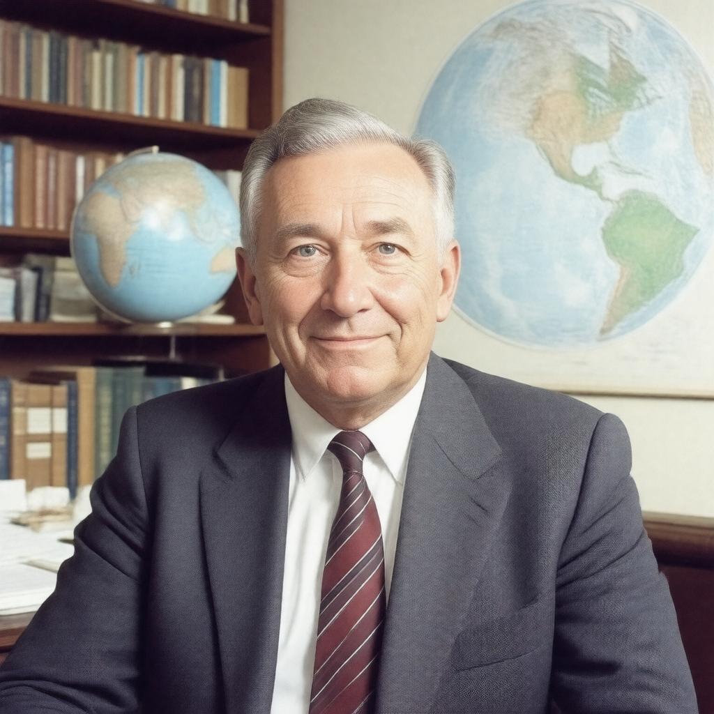 AI-created image of Stanley Keith Runcorn