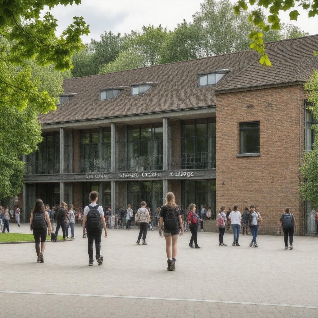AI-created image of Stanmore College