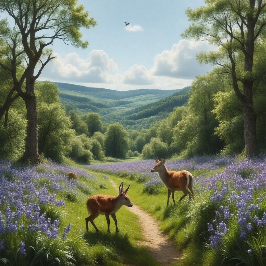 AI-created image of Stanmore Country Park