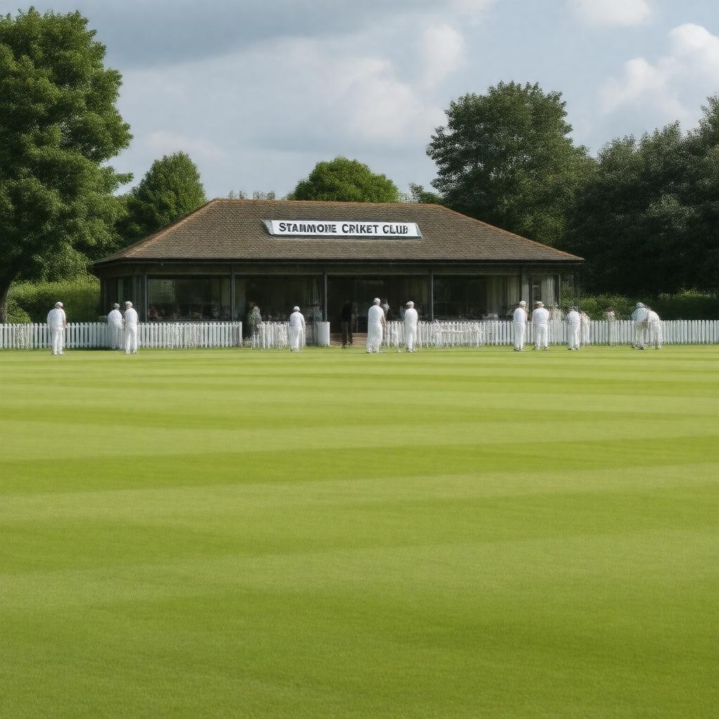 AI-created image of Stanmore Cricket Club