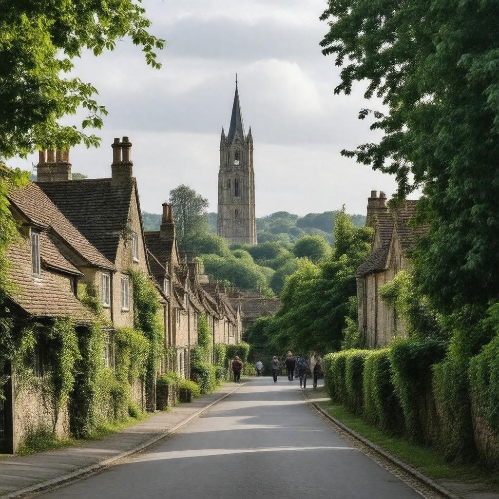 Click to view larger image AI-created image of Stanmore, Middlesex, England