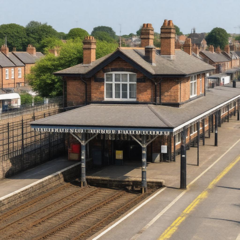 AI-created image of Stanmore station