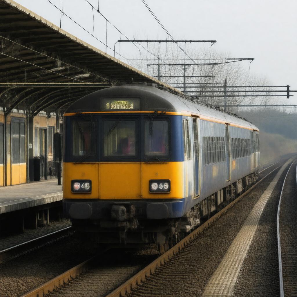 Click to view larger image AI-created image of Stansted Express