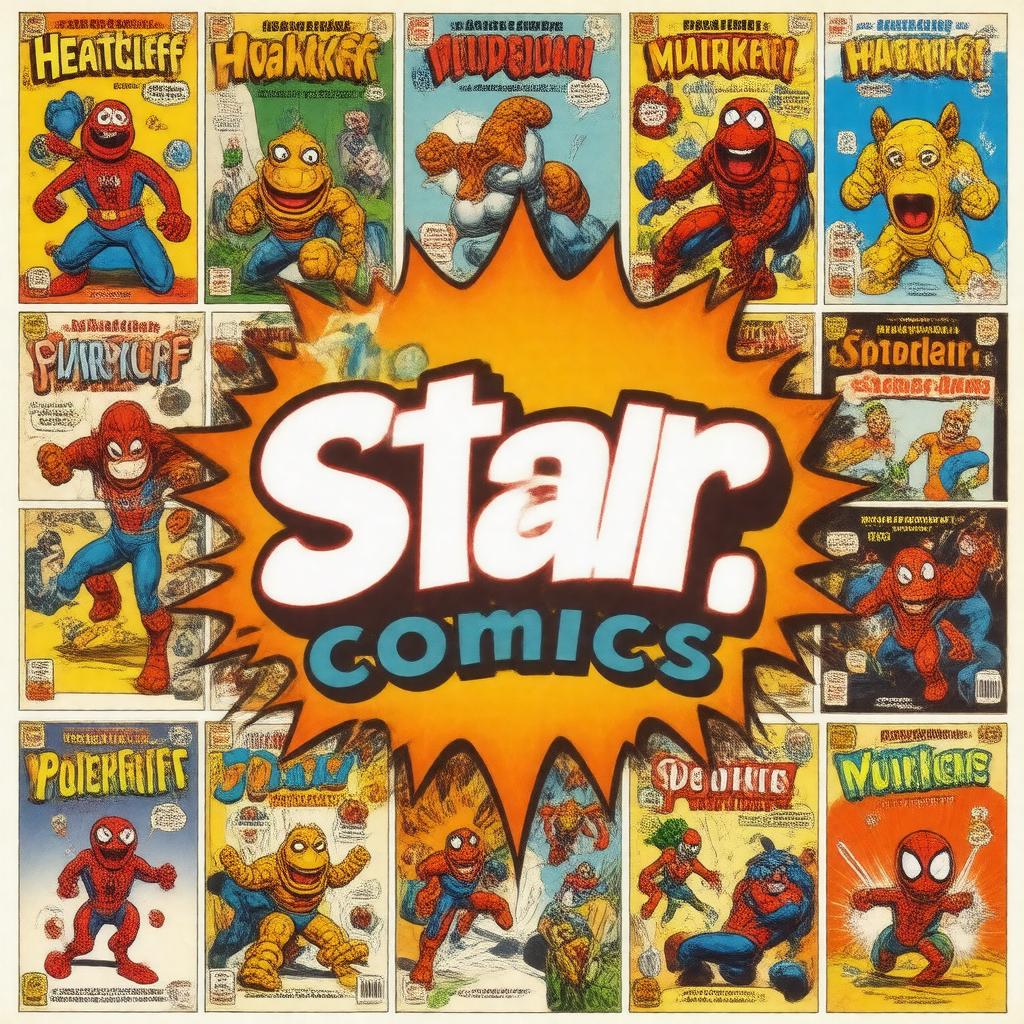 AI-created image of Star Comics