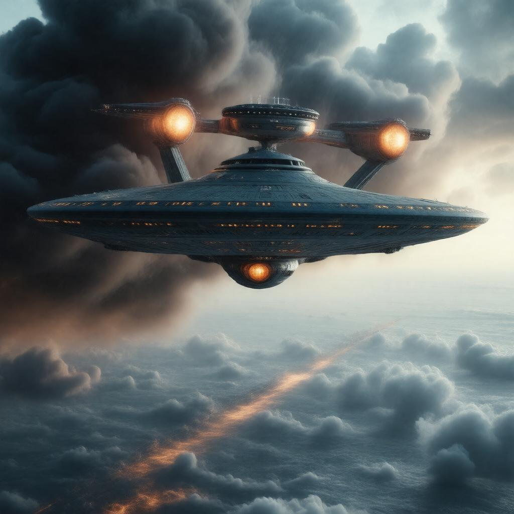 AI-created image of Star Trek Into Darkness