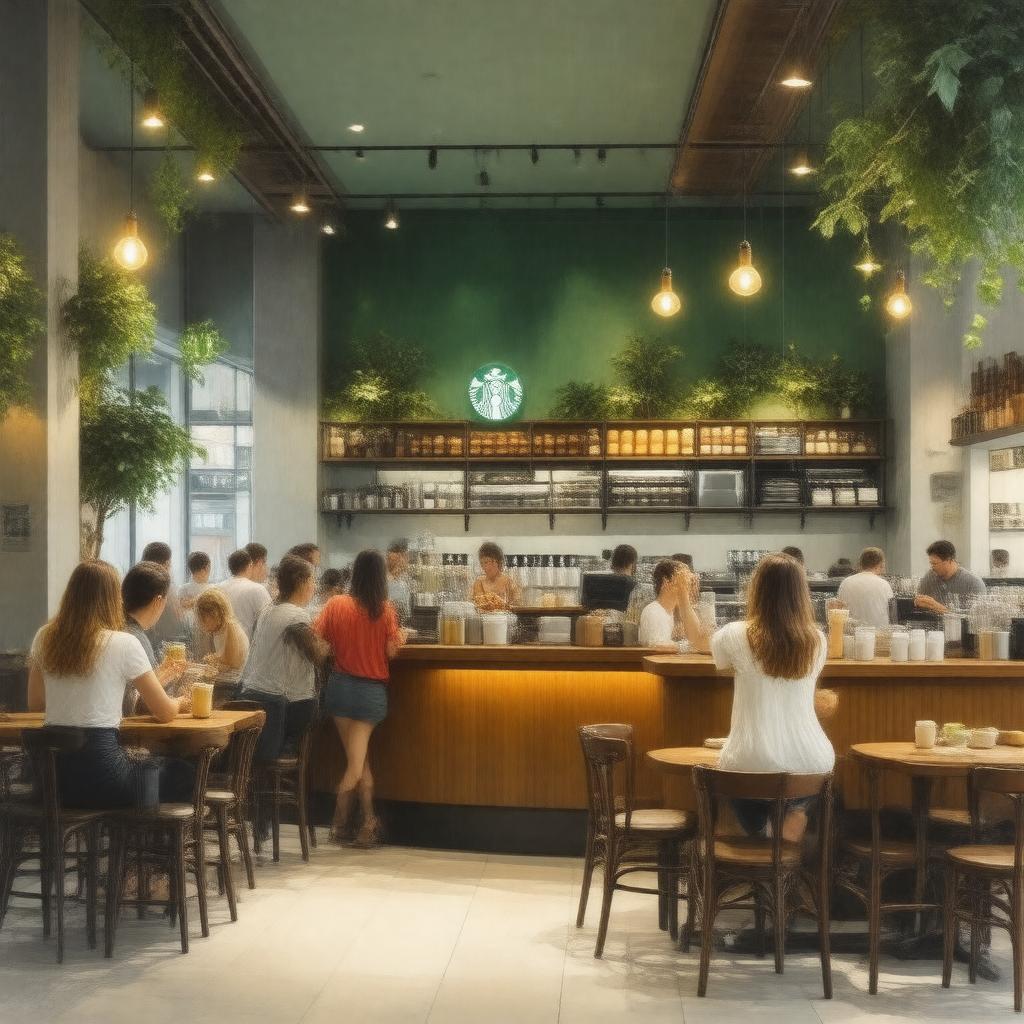 AI-created image of Starbucks