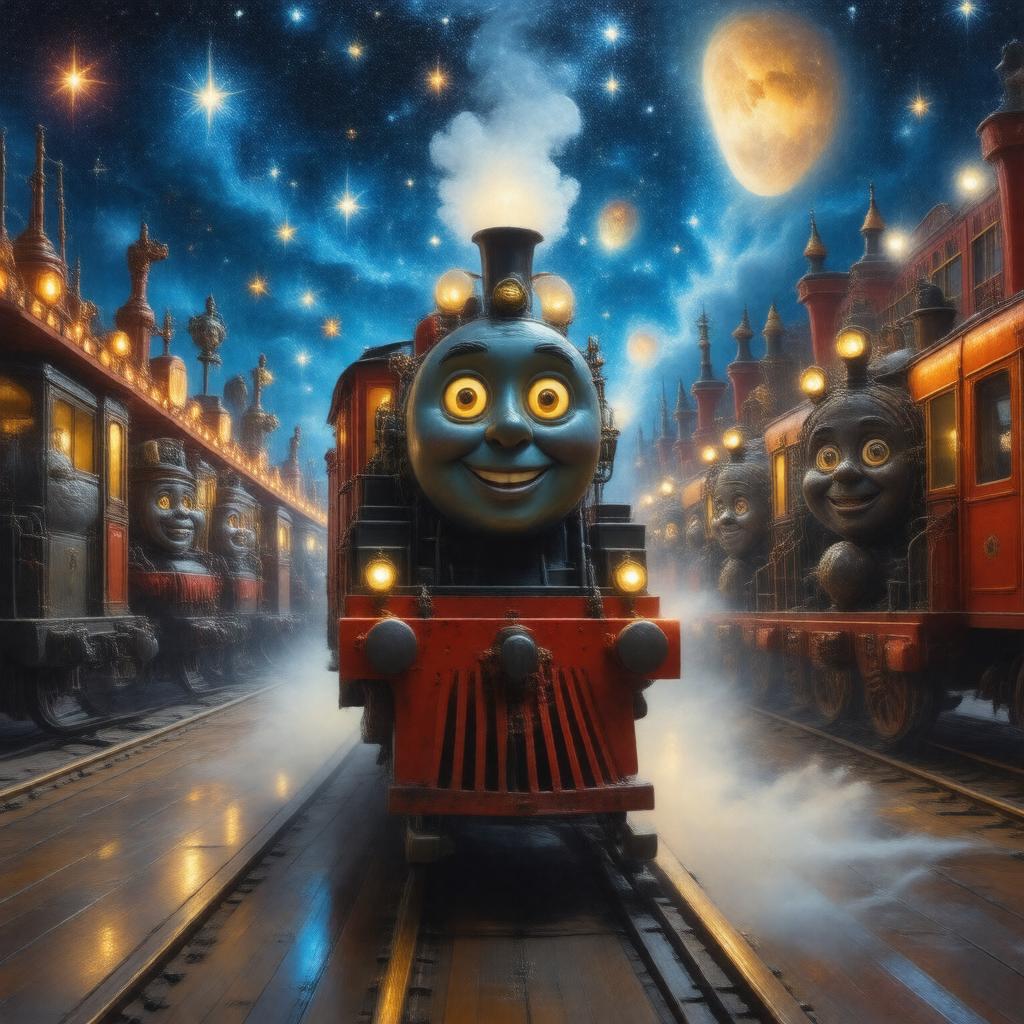 AI-created image of Starlight Express