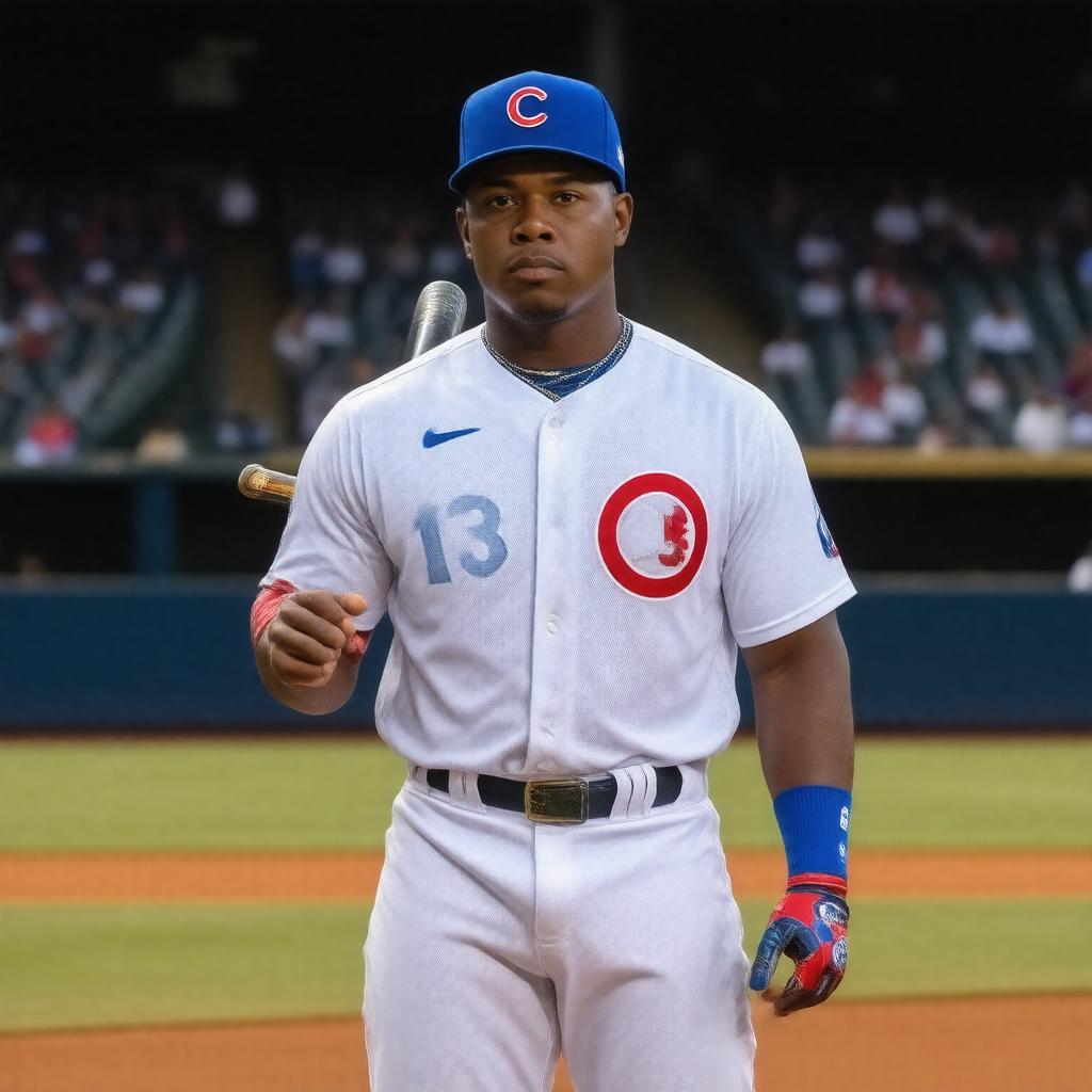 AI-created image of Starlin Castro
