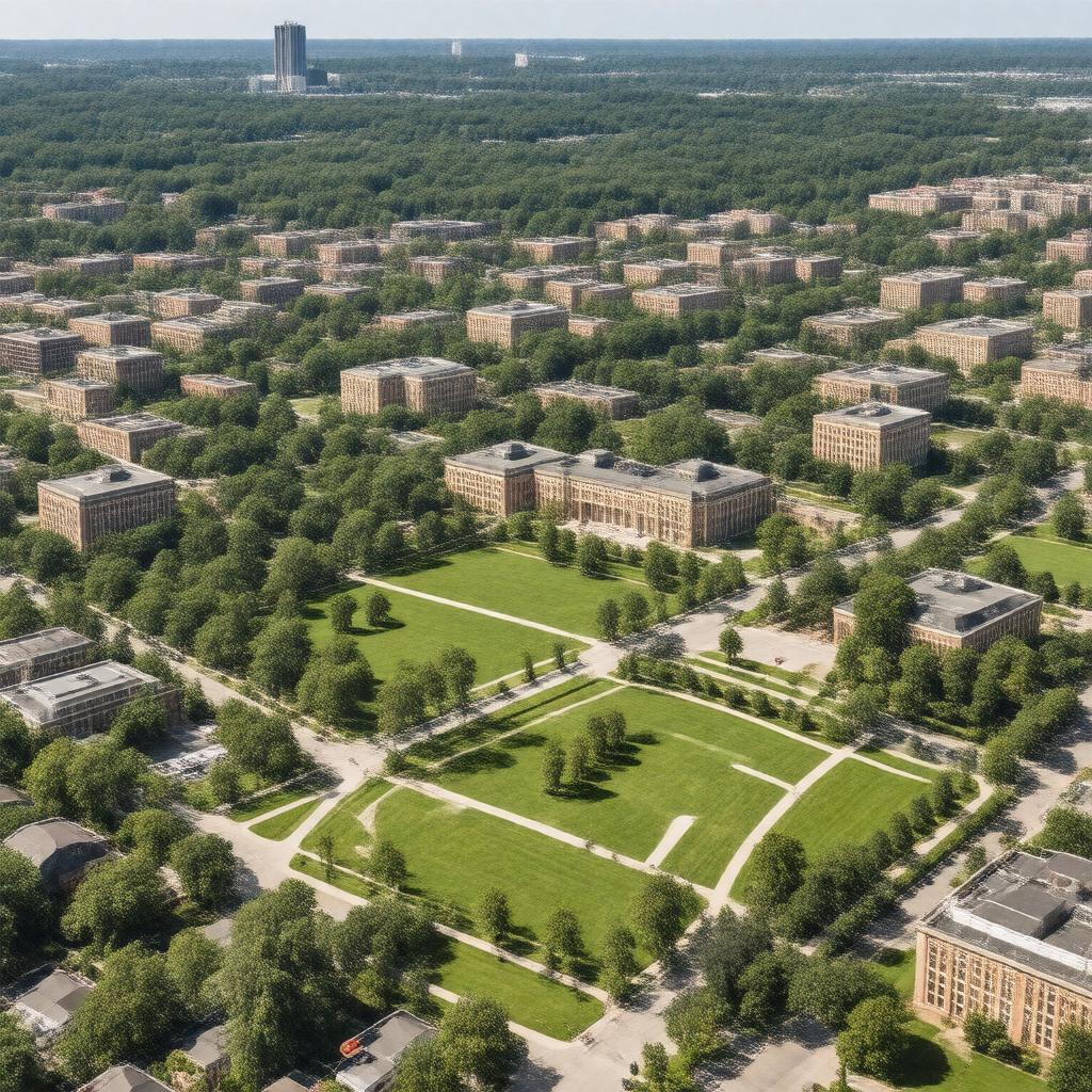 AI-created image of State Agricultural College