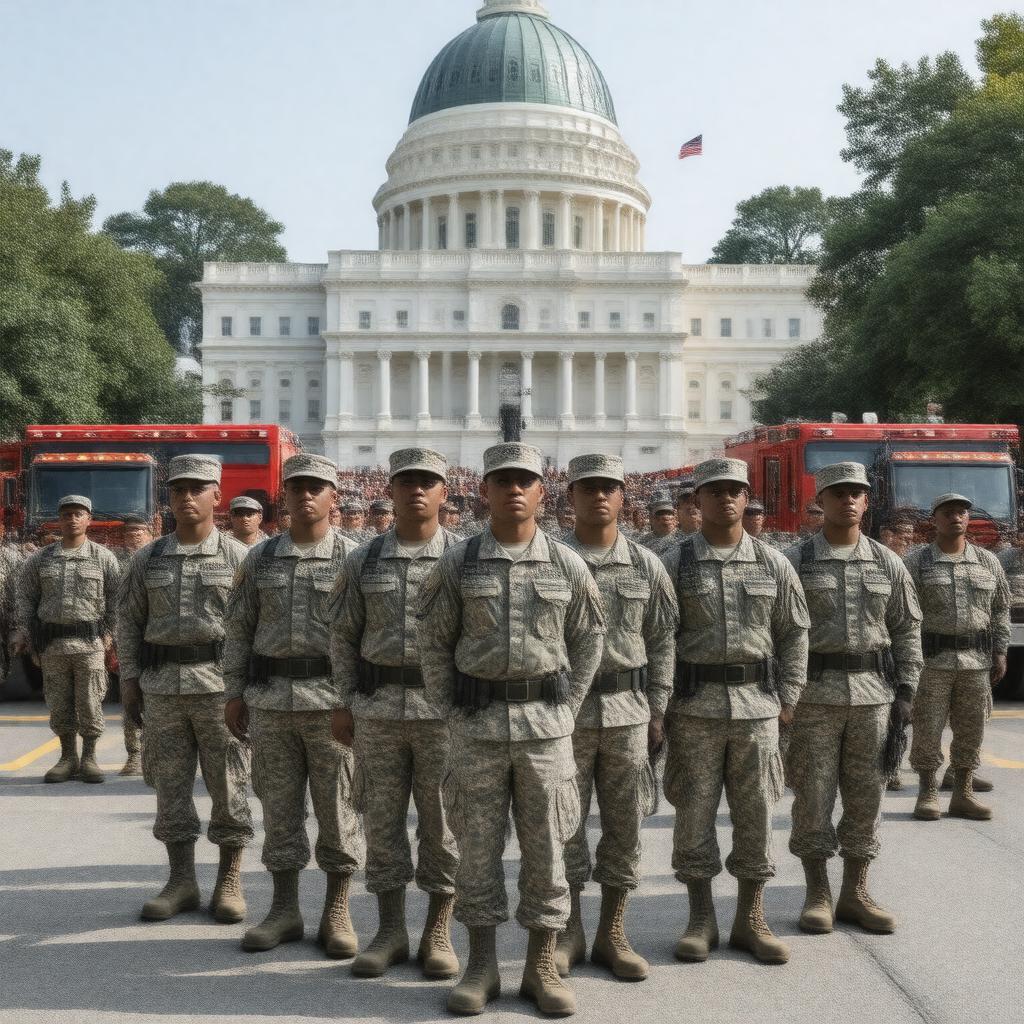 AI-created image of State Defense Forces
