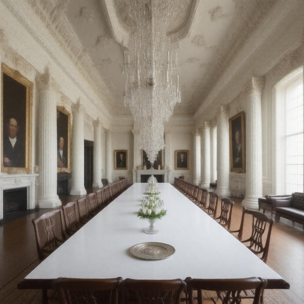 AI-created image of State Dining Room