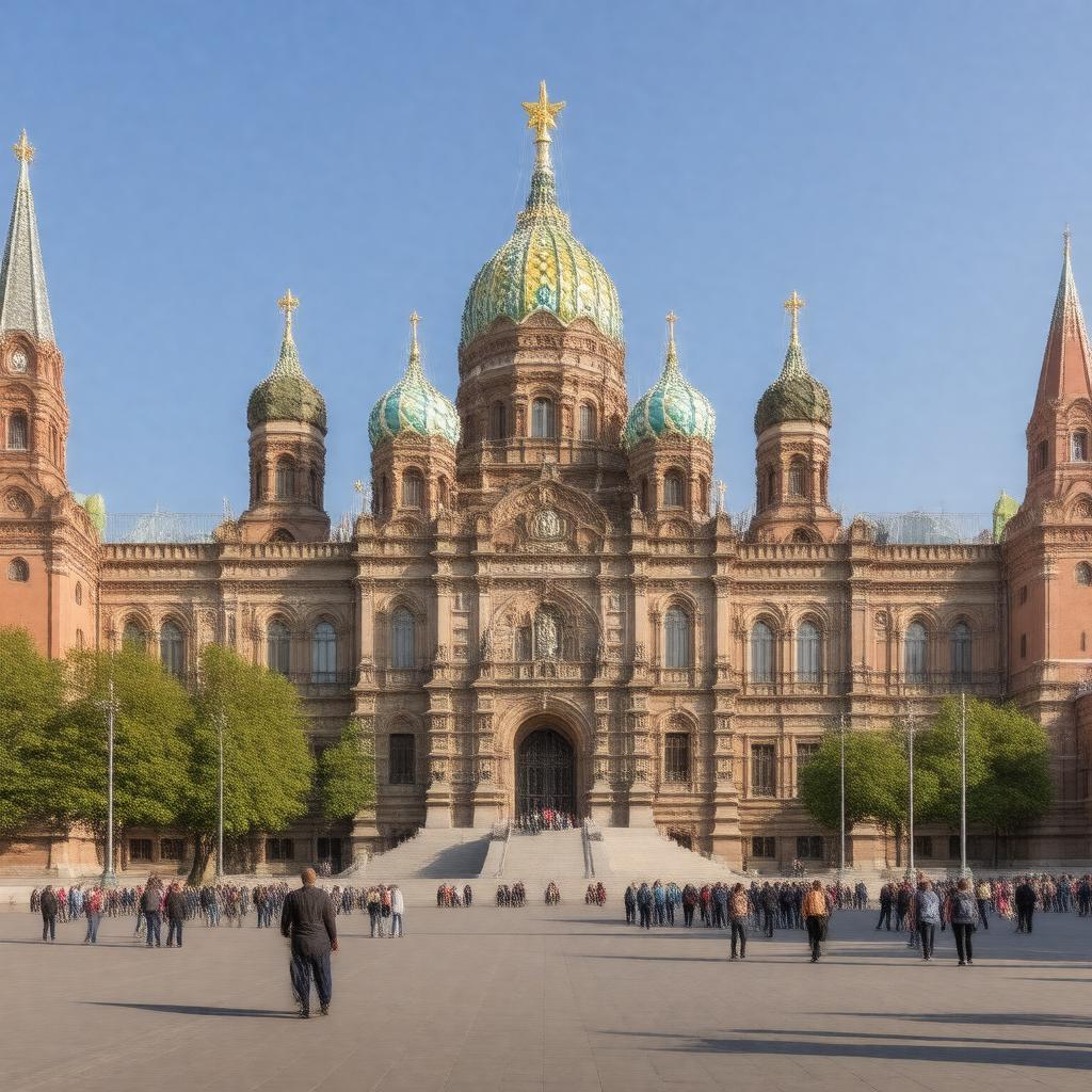 AI-created image of State Historical Museum