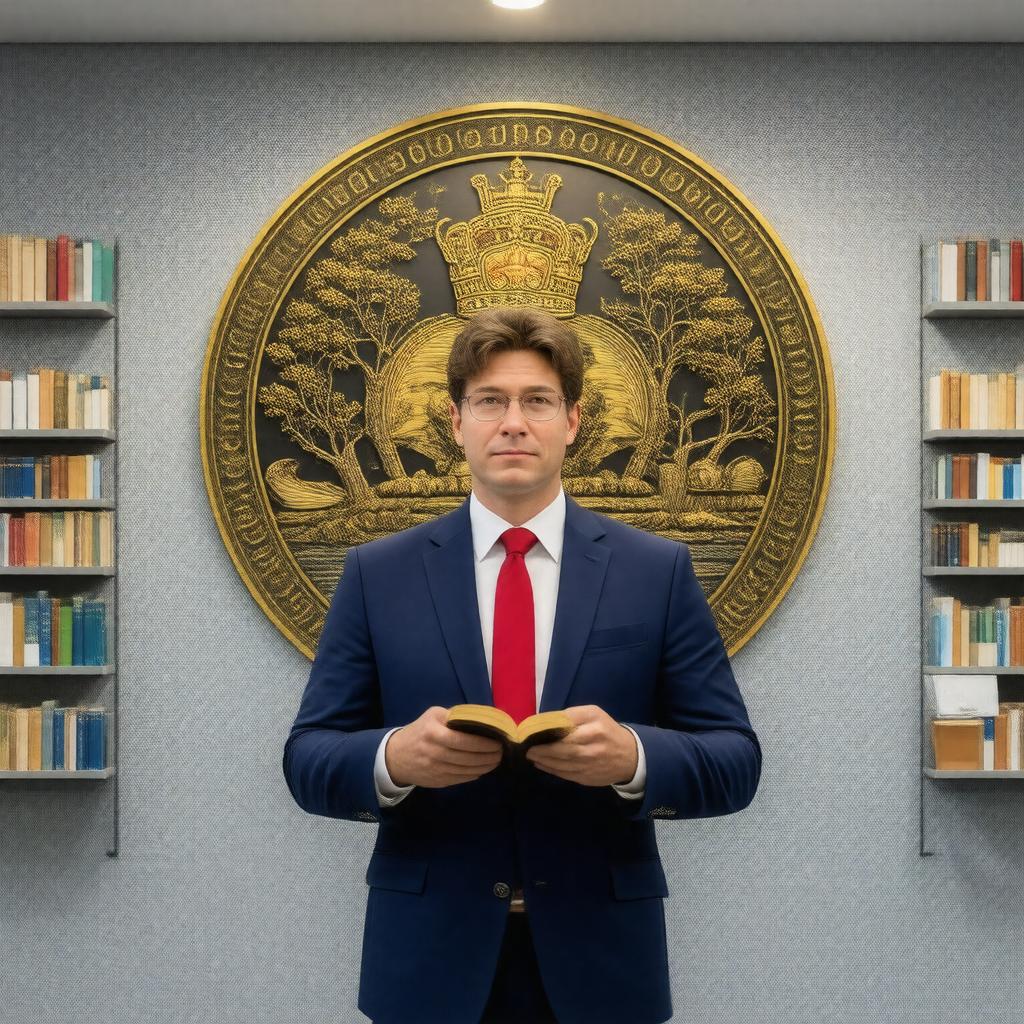 AI-created image of State Librarian of South Australia