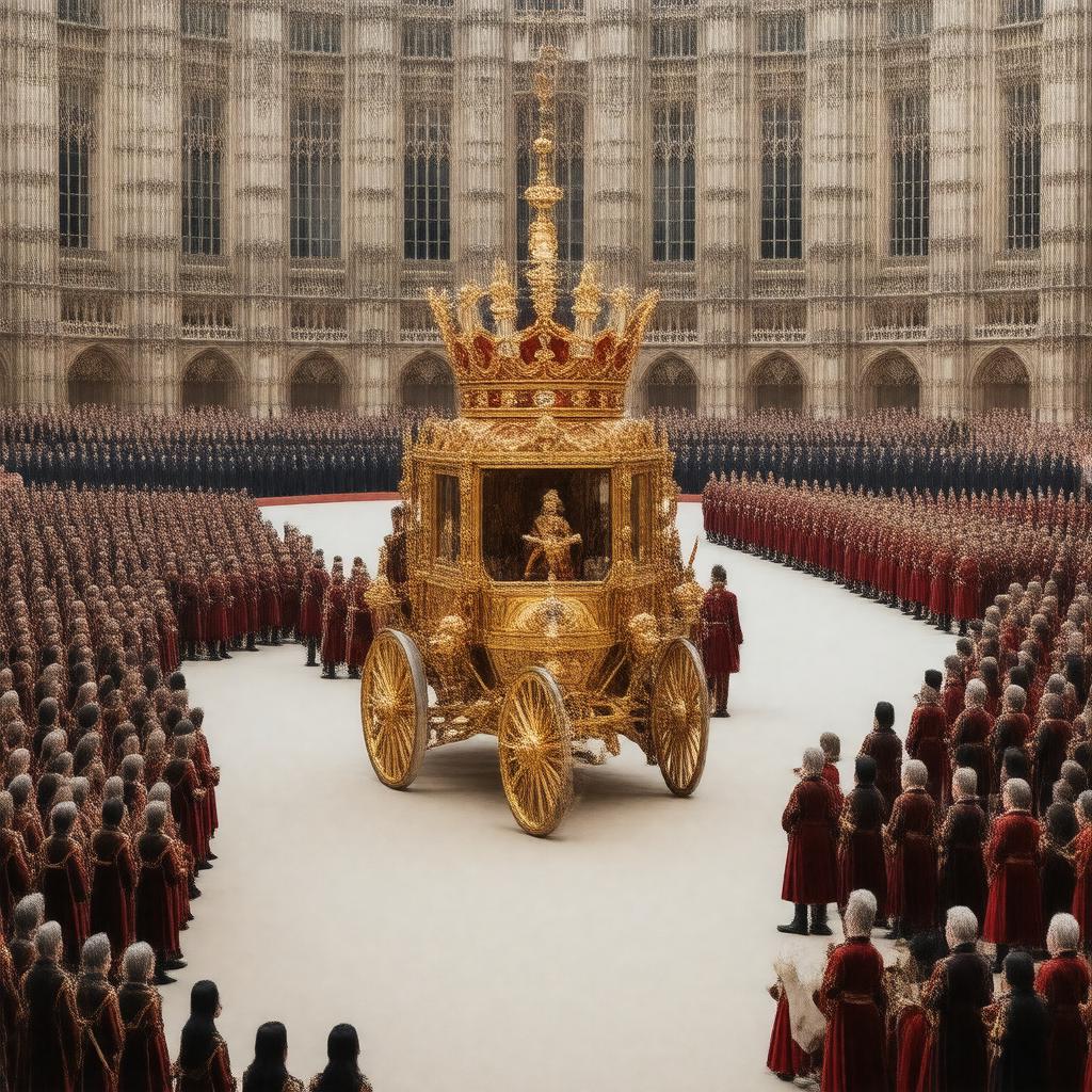 AI-created image of State Opening of Parliament