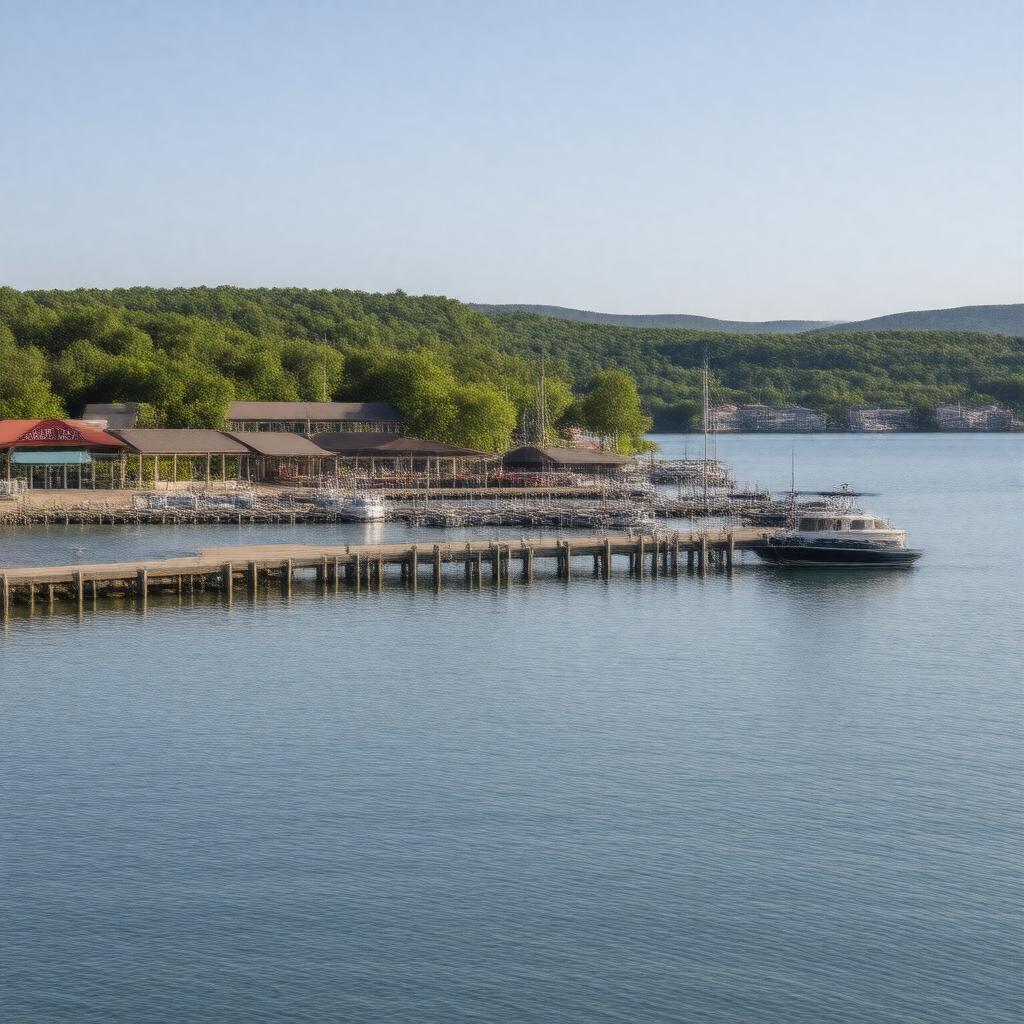 AI-created image of State Park Marina